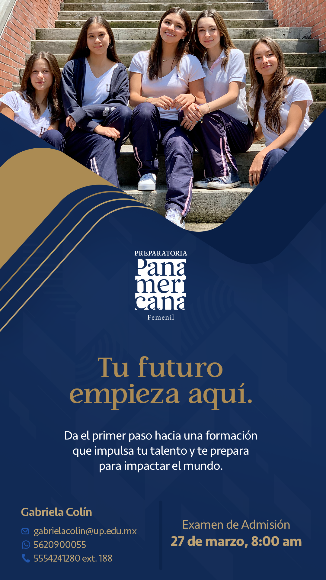 Examen de admisión femenil