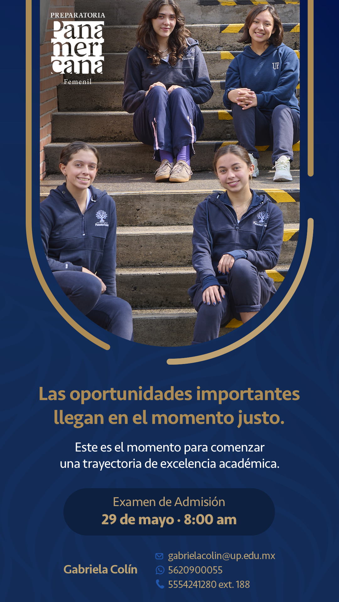 Examen de admisión femenil