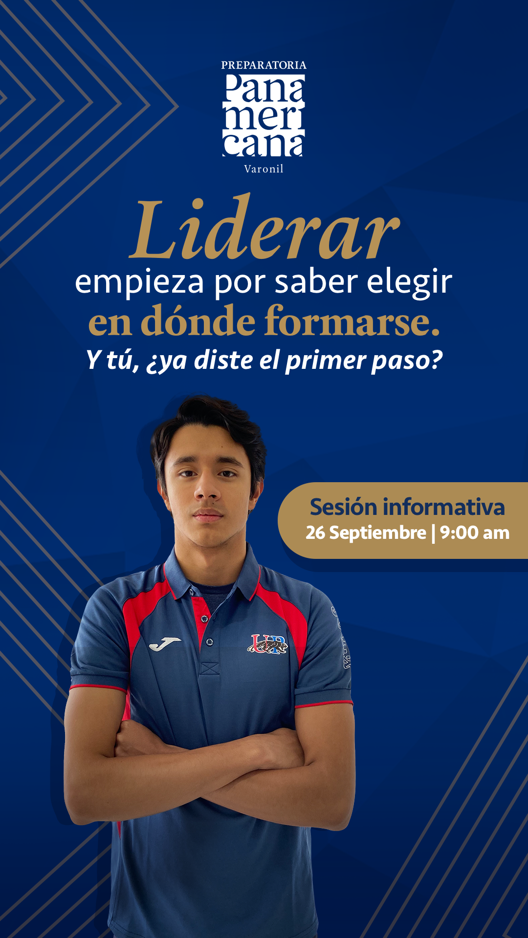 Sesión informativa de Preparatoria UP - varonil